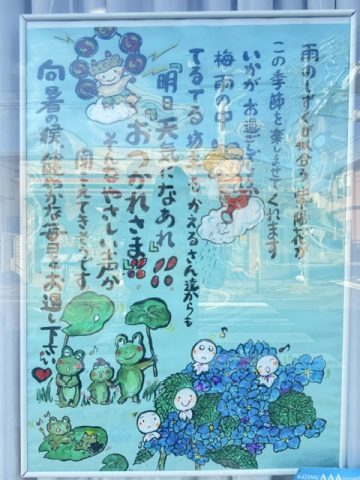 管理物件の紫陽花が見頃を迎えています☔️🌿